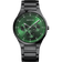 Reloj multifunción esfera sunray eslabones verde