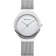 Oval Swarovski Stones Silver Watch