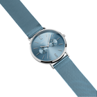 Multifunction Sunray Mesh Watch Blue
