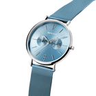 Multifunction Sunray Mesh Watch Blue
