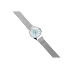 Solar Mesh Silver Watch