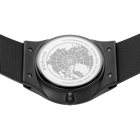Solar Date Mesh Watch Blue Black