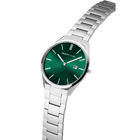 Ultra Slim Textured Green Watch