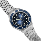 Date Sunray Link 40 mm Watch Blue