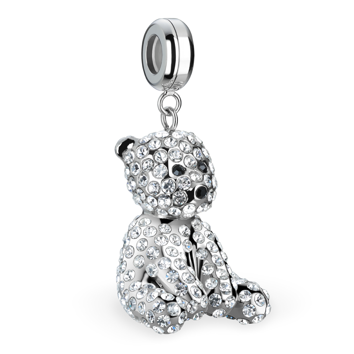 Polar Bear Bjørn Set silver