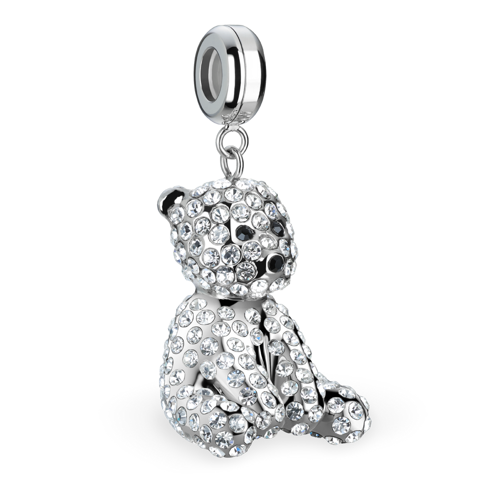 Polar Bear Bjørn Set silver