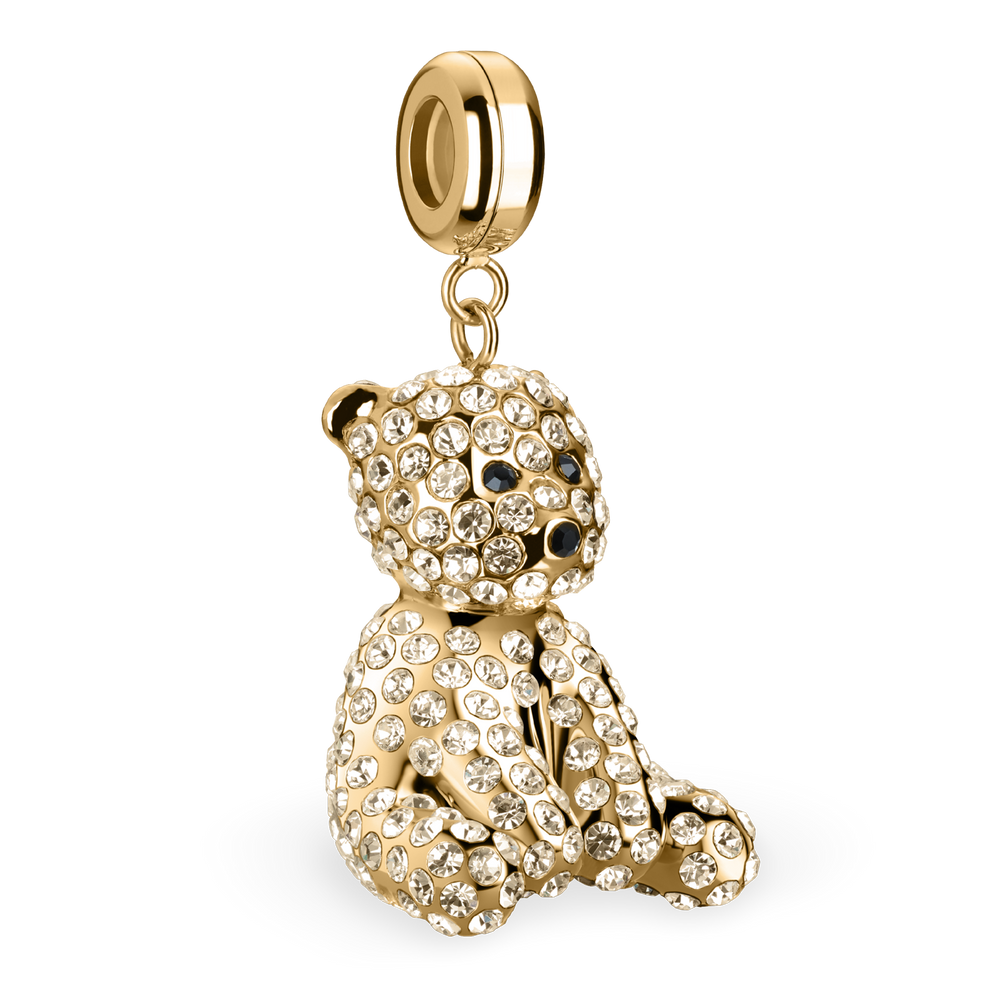 Polar Bear Bjørn With Heart gold
