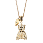 Polar Bear Bjørn With Heart gold