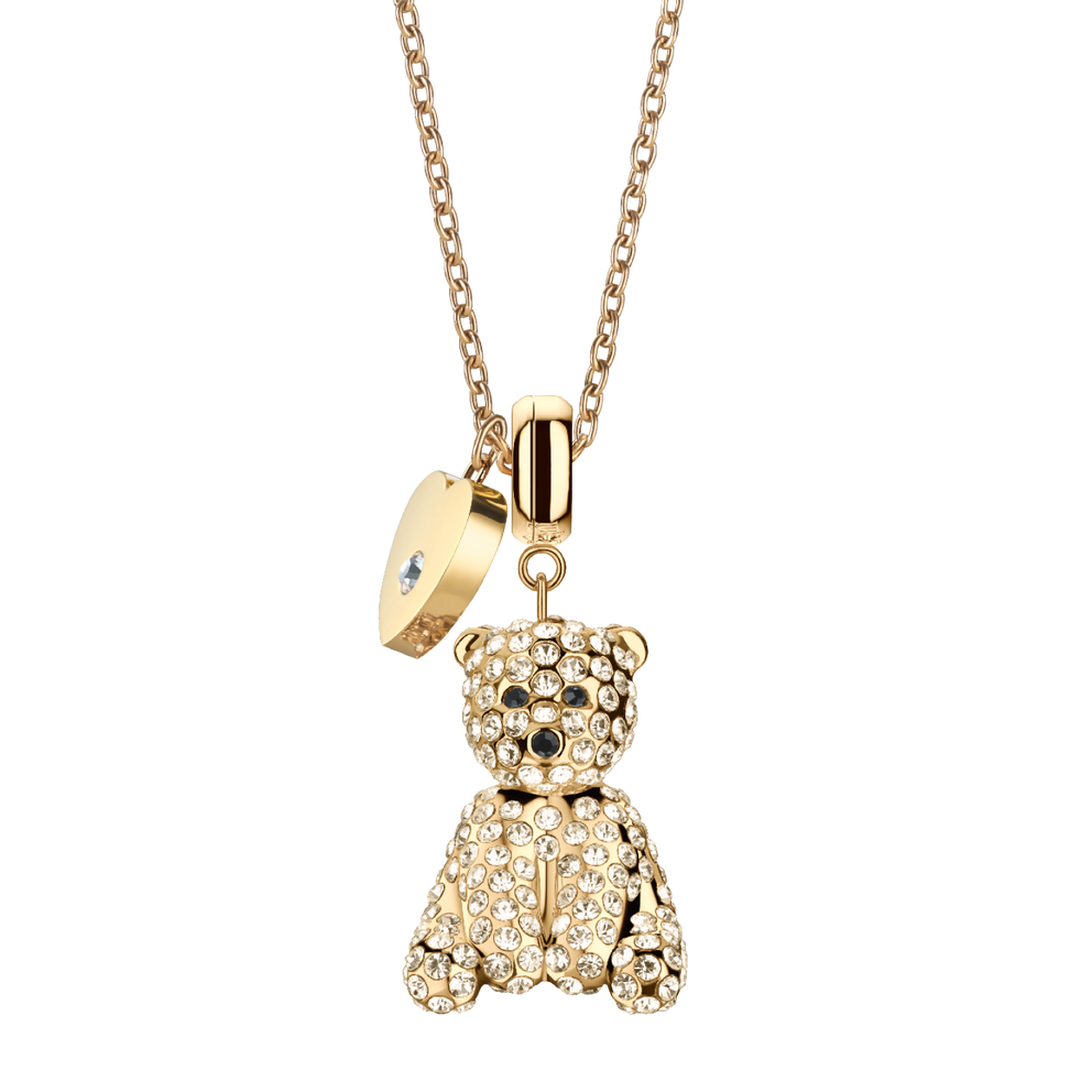Polar Bear Bjørn With Heart gold