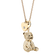 Polar Bear Bjørn With Heart gold