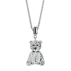 Polar Bear Bjørn Set silver
