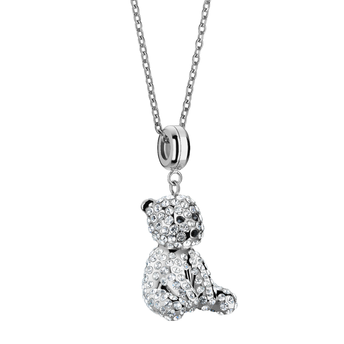 Polar Bear Bjørn Set silver